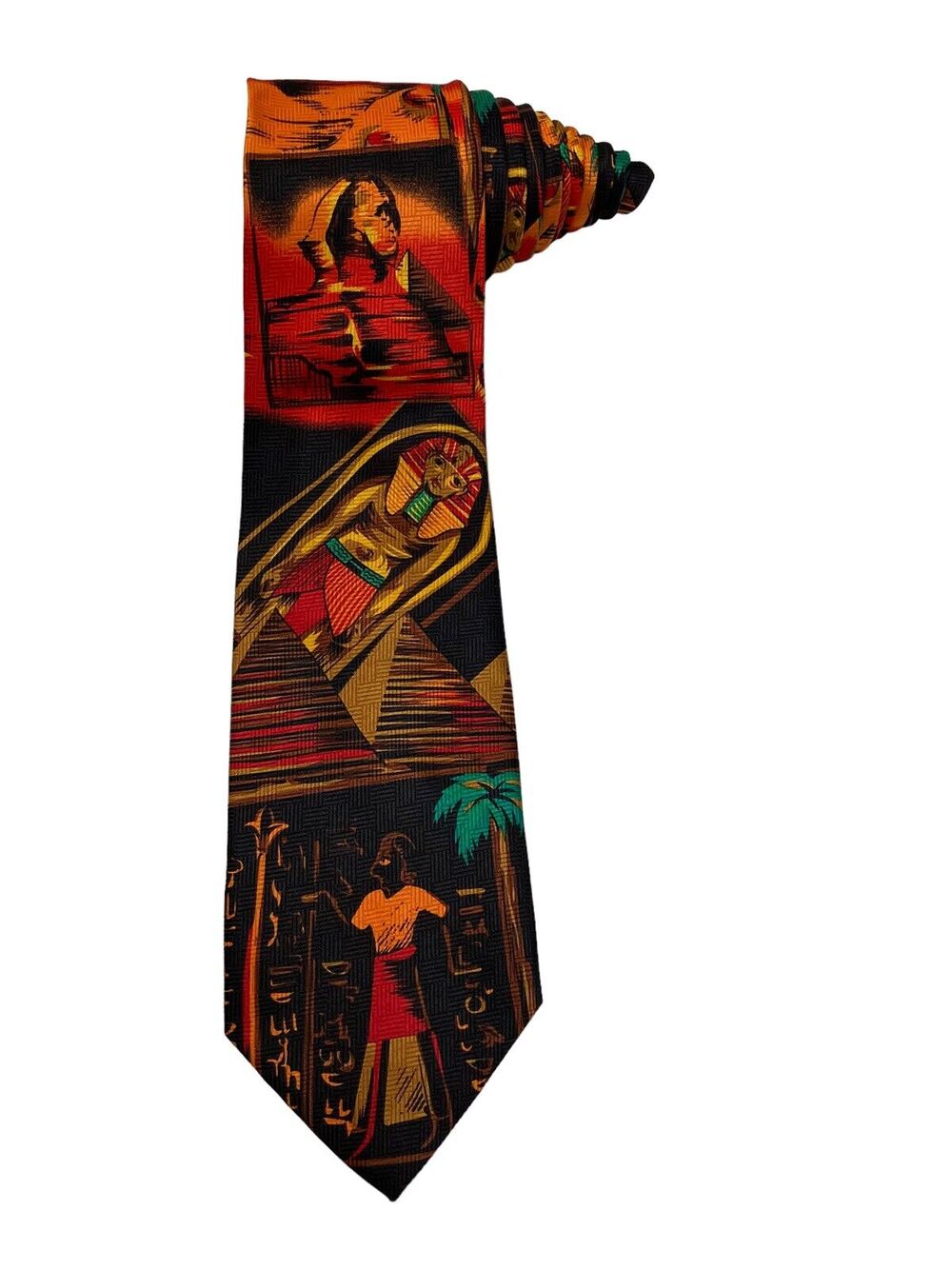 True Affair Egyptian Pharaoh Luxor NeckTie Ancient Egypt Polyester